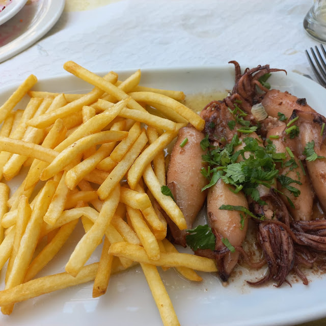 Baby Squid and Fries