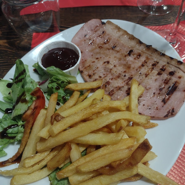 Jambon Grillé Frites
