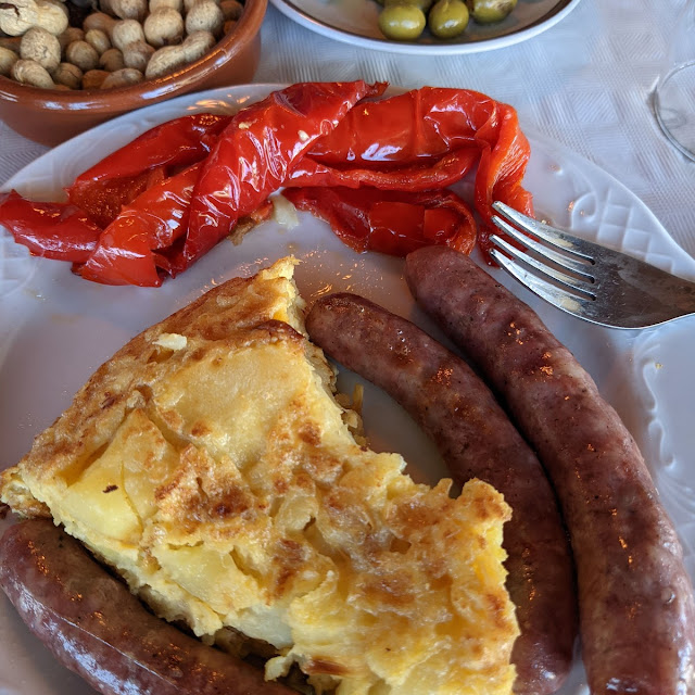 Tortilla de Patatas Y Longanizas
