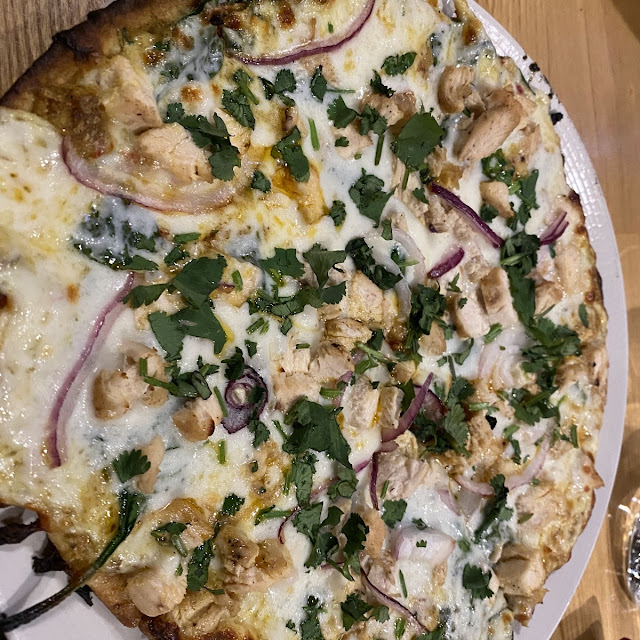 Bombay Chicken Flatbread