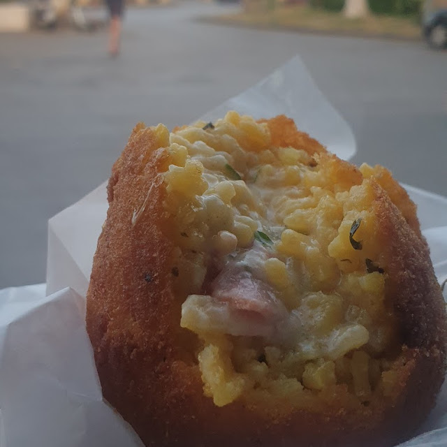 Arancina Alla Carne È Stato Come Fare l'amore Dopo Giorni Di Astinenza