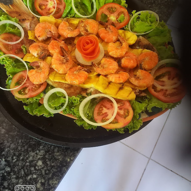 File de Peixe Com Camarão