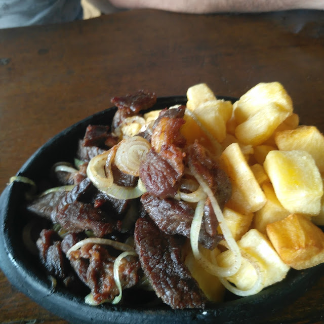 Fritas Com Carne de Sol