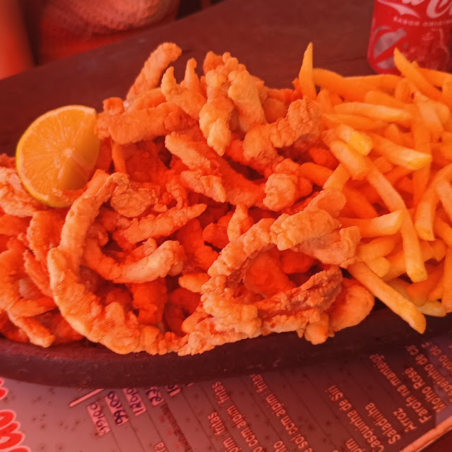 Pescadinha Camarão E Fritas
