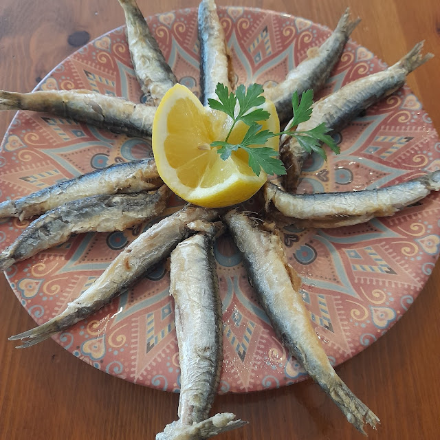 Sardinas A la Placha