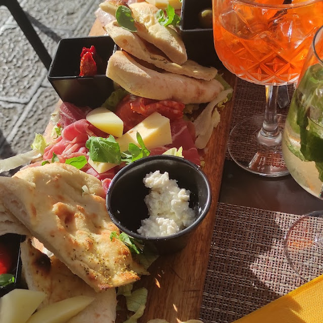 Cold Cuts Charcuterie Board