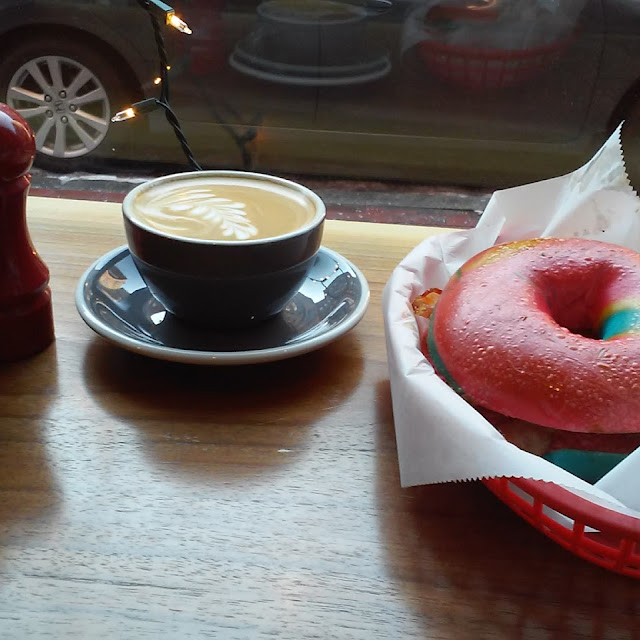 Rainbow Bagels