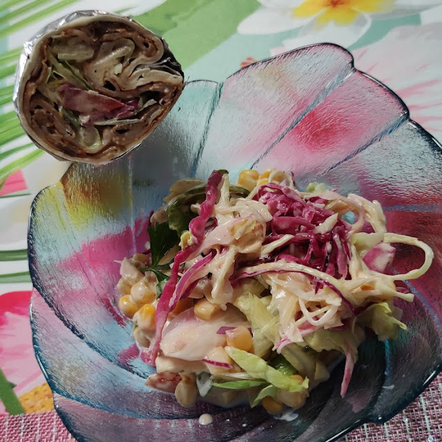 Dürüm Döner Und Salat