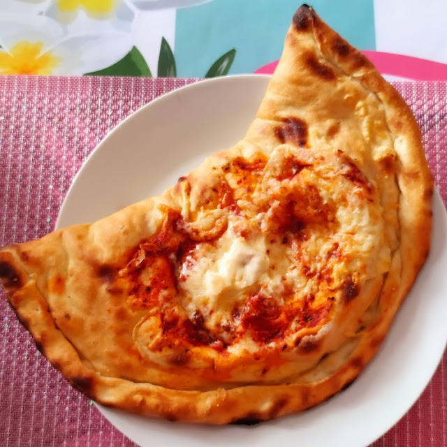 Calzone Mit Dönerfleisch