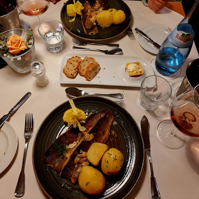 Lachs In Mandelbutter Und Kartoffeln