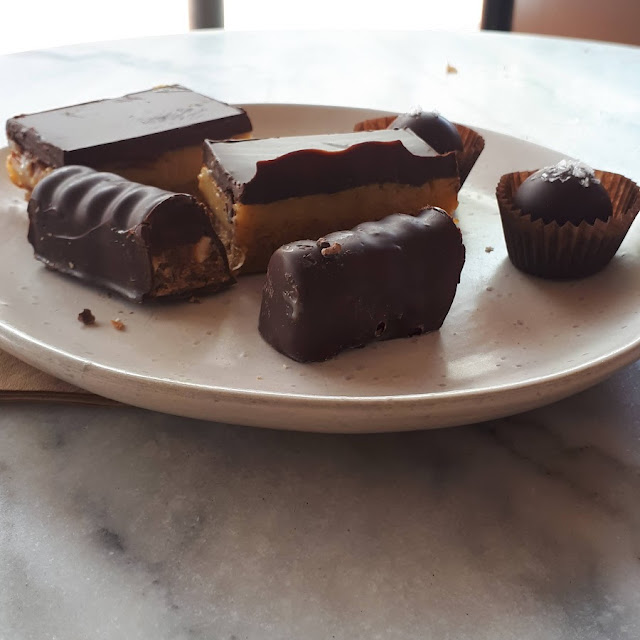 Shot of Pure Dark Chocolate