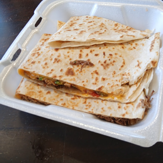 Quesadilla Cheese and State with Onions