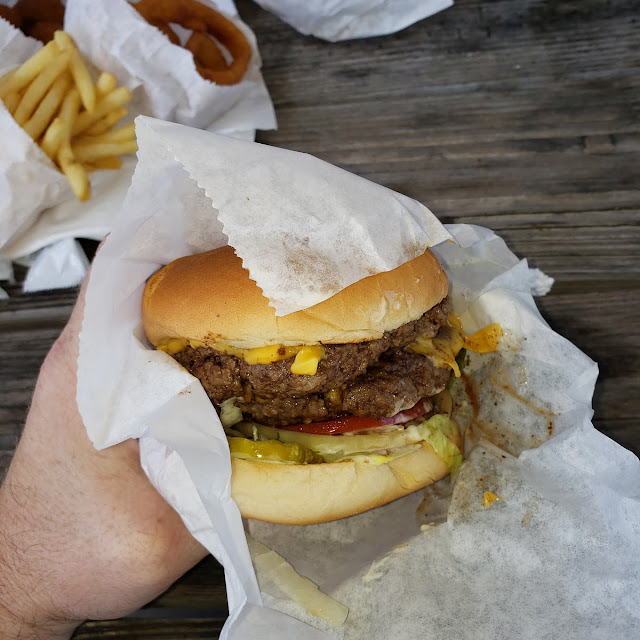 Double Cheeseburger with Fries