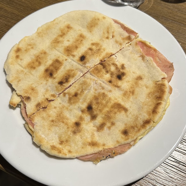 Ham and Cheese Piadina