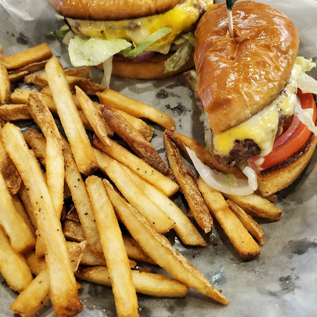 Cheeseburger and Fries