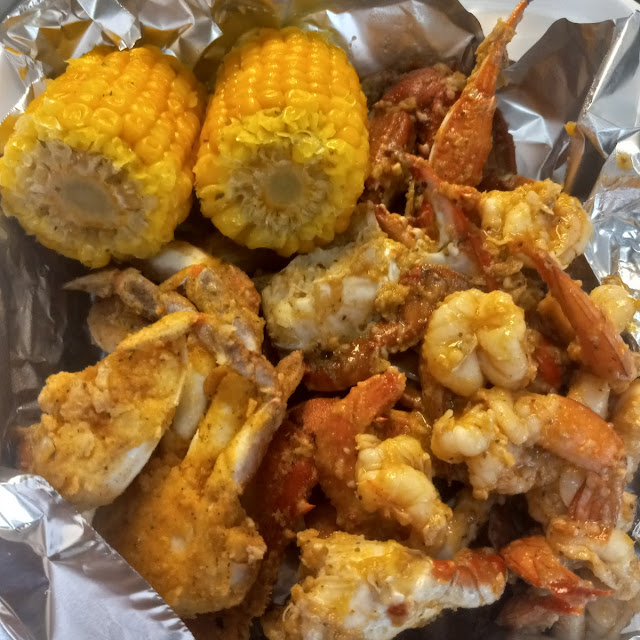 3 Fried or Garlic Crab Combo