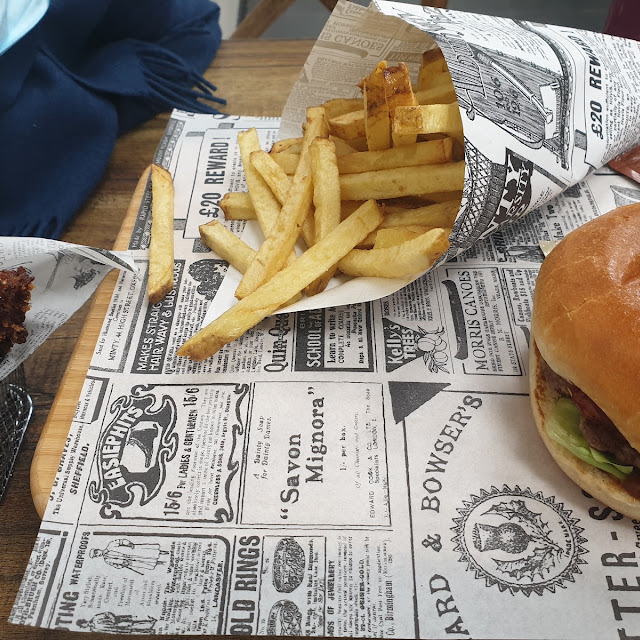 Big Flame Burger Frites Maison