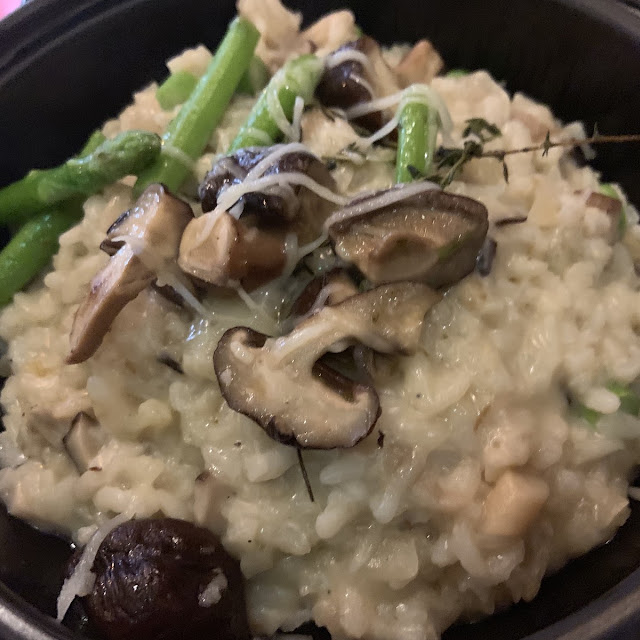 Set J - Mushroom Risotto