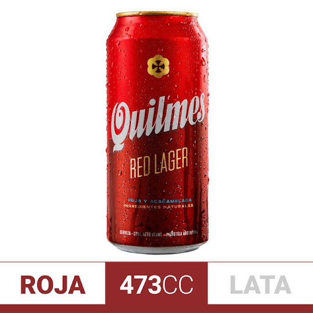 Quilmes Red Lager Lata 473 cm3