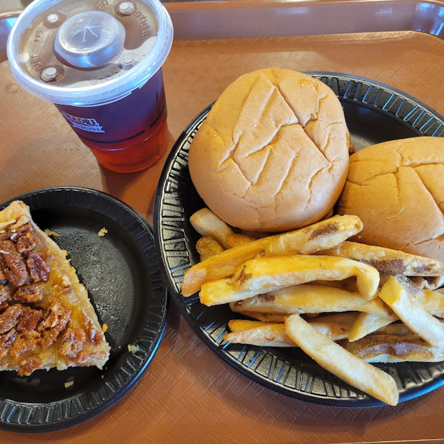 Chop Sandwich and Fries