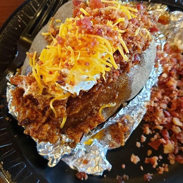 Baked Potato Bacon Sour Cream and Cheese
