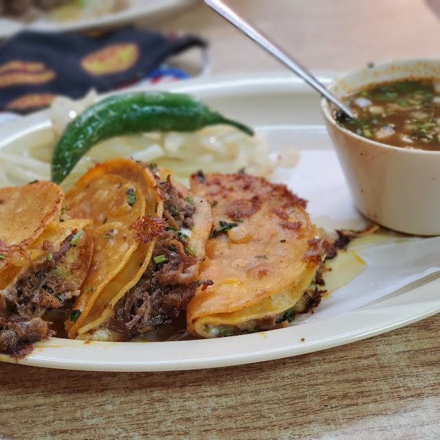Quesadilla Quesabirria Y Birria De Chivo