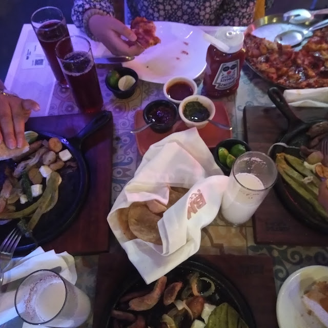 Corte A la Parrilla de Arrachera Y Pizza Individual