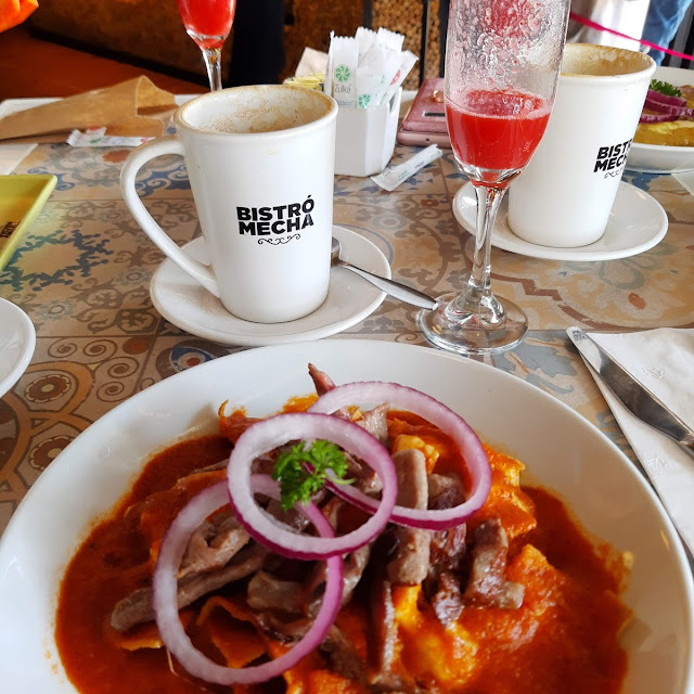Chilaquiles Con Arrachera