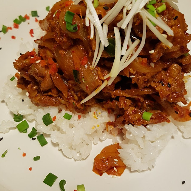 Riz Et Porc Pimenté
