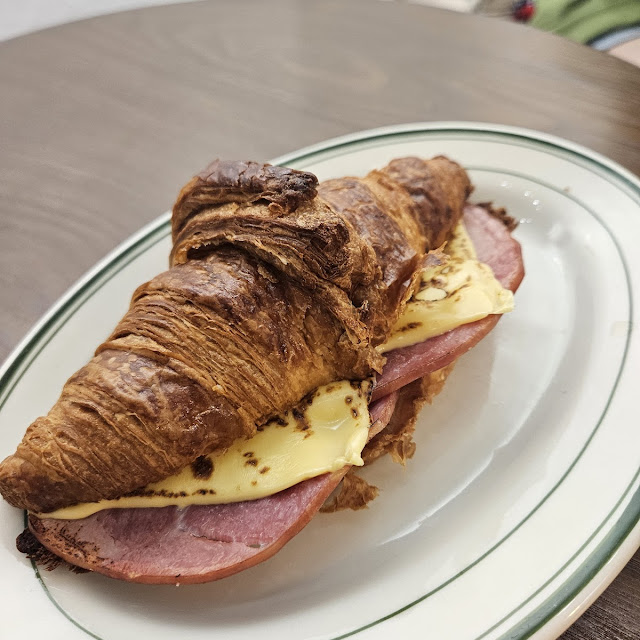 Double Ham and Cheese Croissant