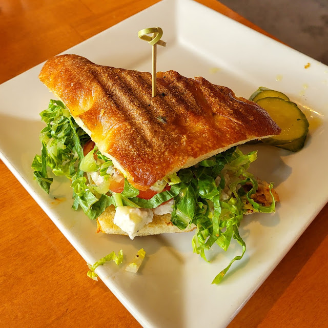 Apple Pecan Chicken Salad Sandwich