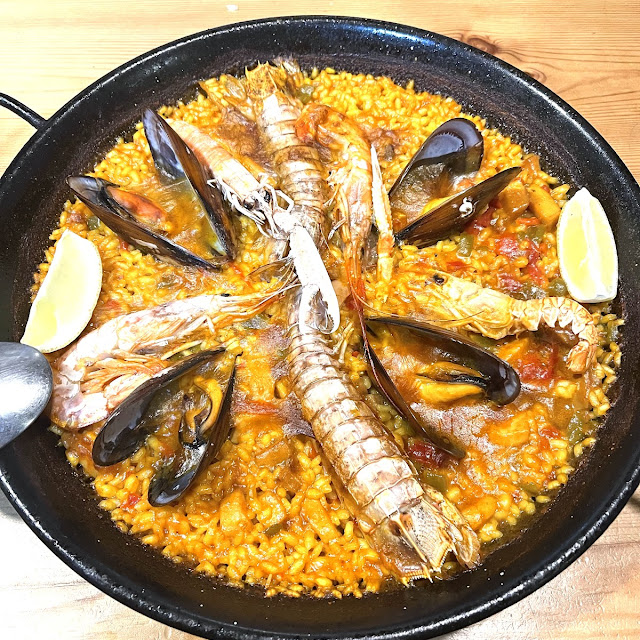 Paella de Marisco Paella Sea Foods