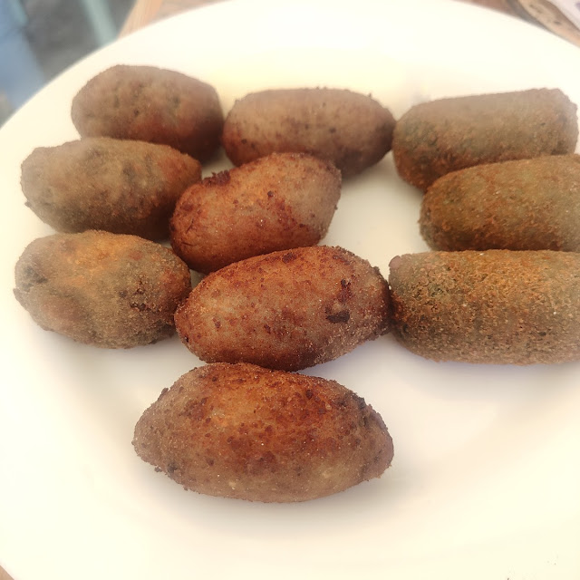 Croquetas de Cocido Y Espinacas