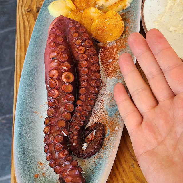 Pata de Pulpo A la Brasa