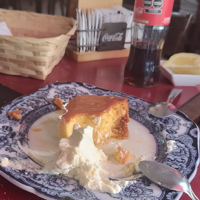 Flan Casero Con Crema
