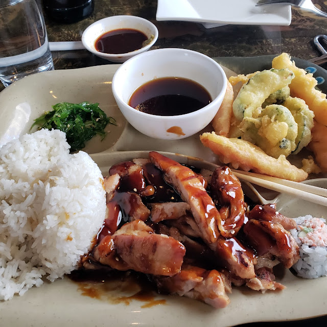 Chicken Teriyaki & Tempura