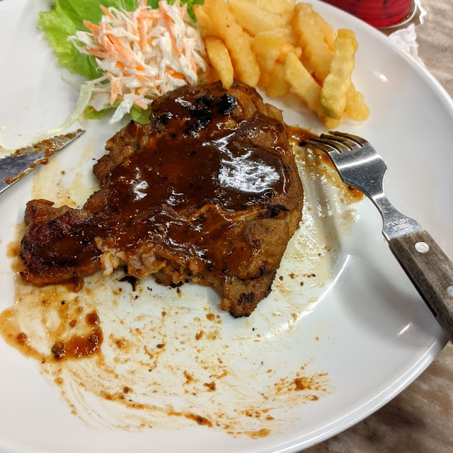 Lamb Chop Sizzling Beef Steak