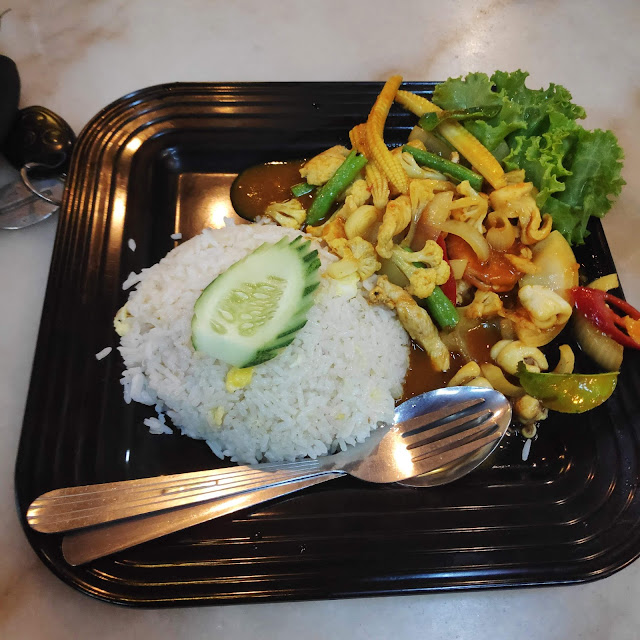 Nasi Paprik Seafood