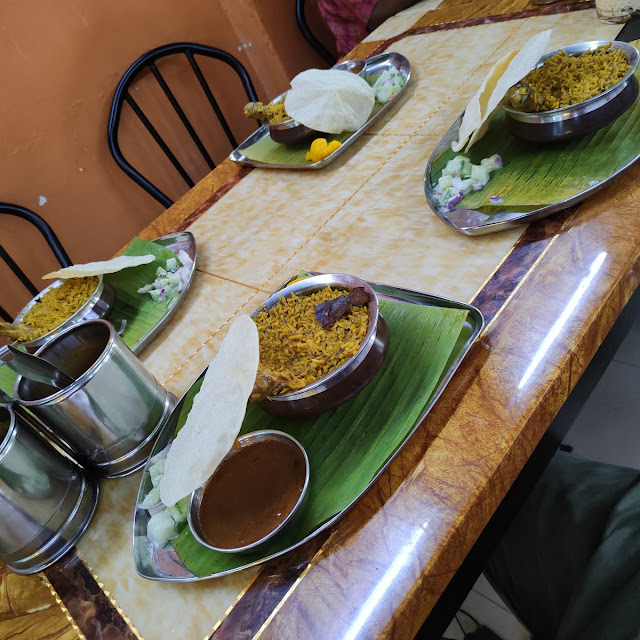 Bamboo Chicken Biryani