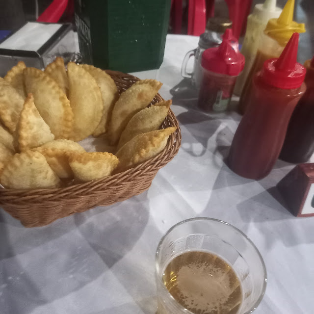Porçao de Pasteis