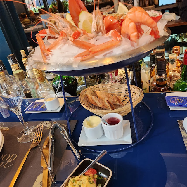 Lobster Crab Prawns And