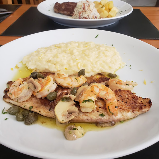 Robalo Com Risoto de Limão Siciliano