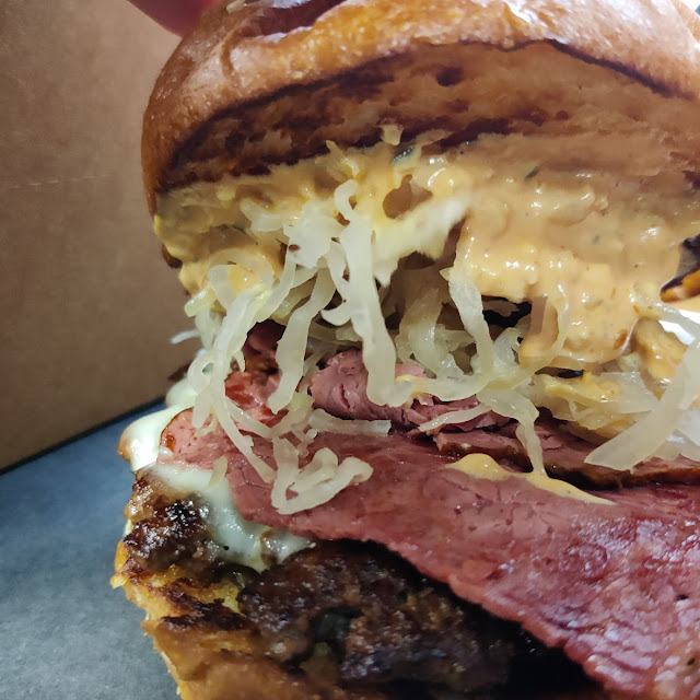 The Reuben Burger