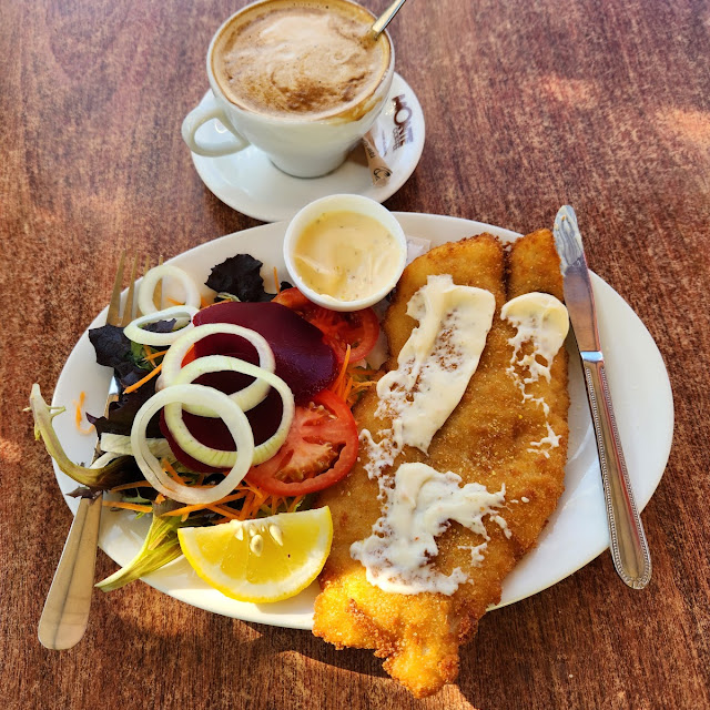 Cod and Salad