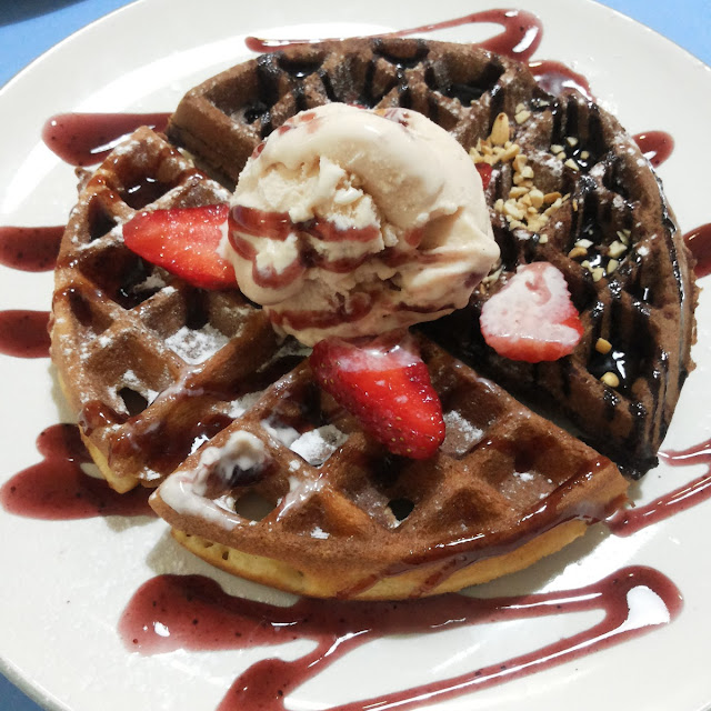 Salted Caramel Waffle
