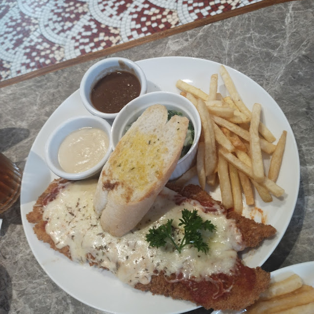 Napoleon Style Chicken Schnitzel