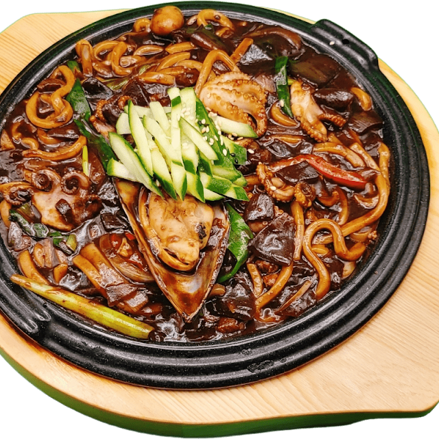 Seafood Zzazangmyeon