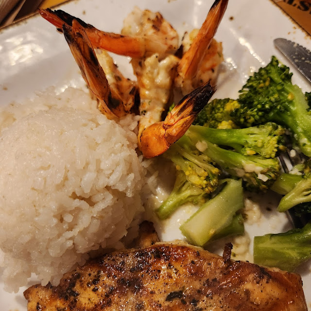 Bourbon St Mahi Mahi & Shrimp Combo