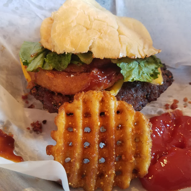 Burger and Fries