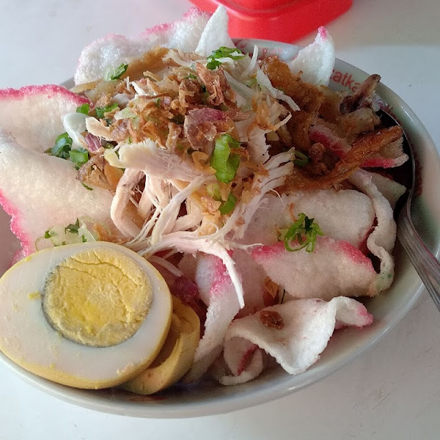 Bubur Ayam Tanpa Kacang